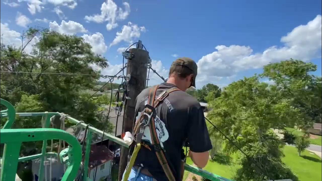 Installing a Retractable Netting System YouTube