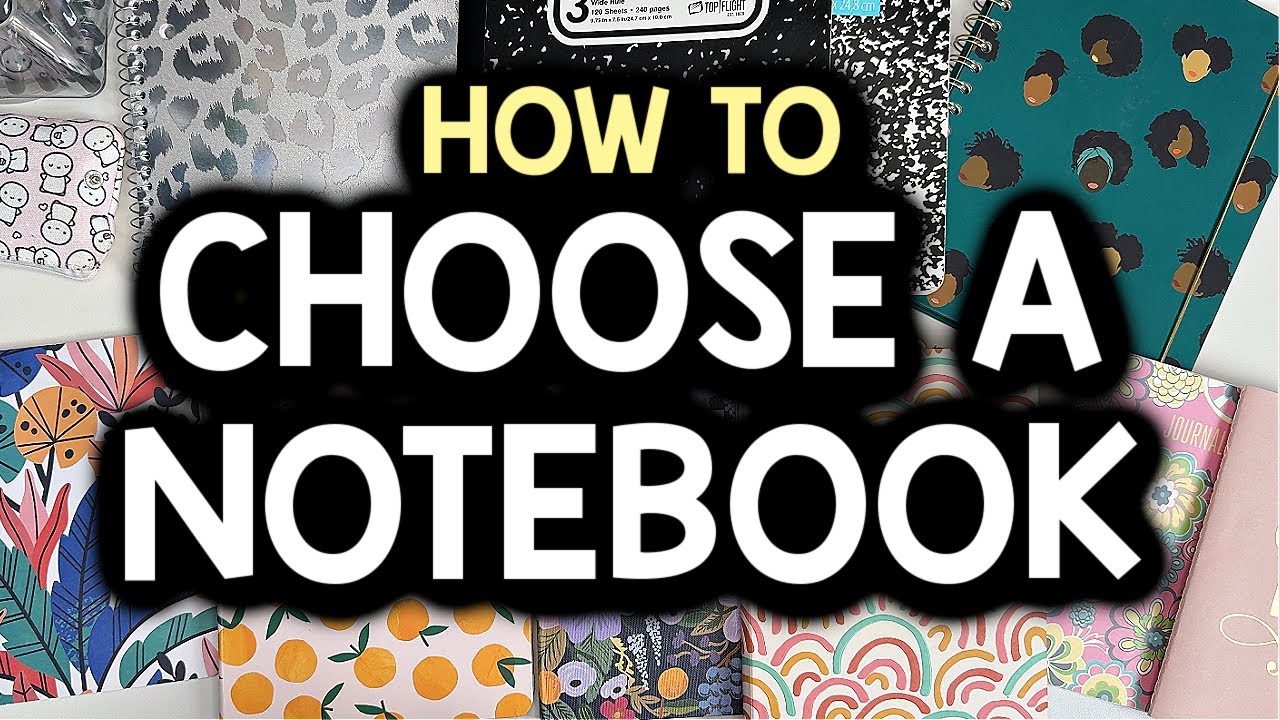 Notebook Rèlection HOW TO CHOOSE THE PERFECT NOTEBOOK - YouTube