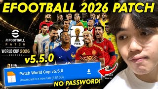 Download Efootball 2026 Mobile Patch  License High Graphics V550 World Cup Edition