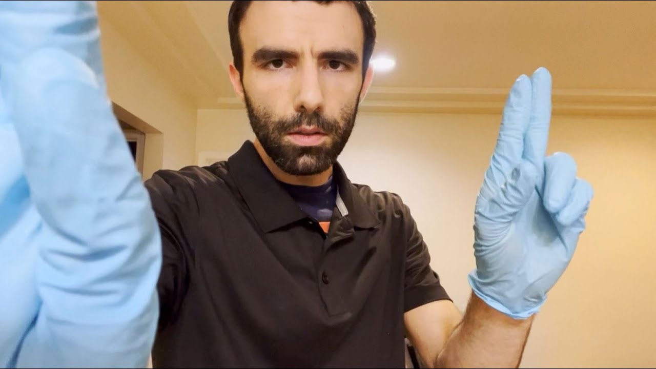 ASMR Medical Attention After Hockey Game (Evaluating For Concussion)