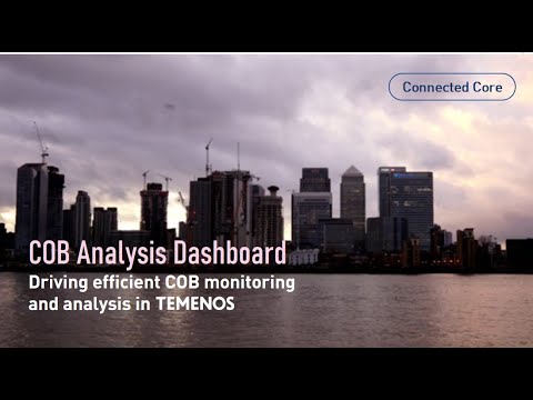 Temenos T24 COB Analyis Dashboard