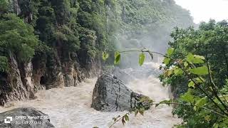 typhoon egay at Wawa dam montalban rizal lakas ng agos ng tubig..