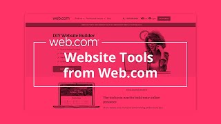 Build Your Online Presence With Website Tools From Web.com
