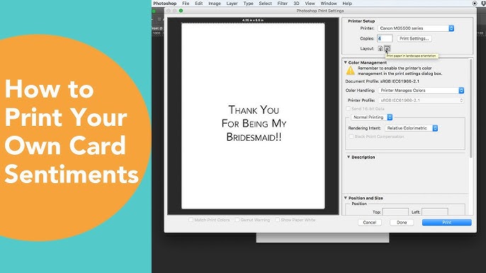 How to edit and print envelopes at home 