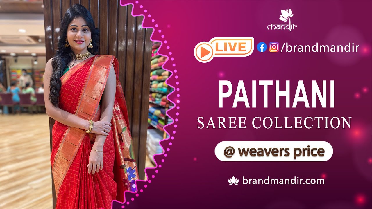 Exclusive Paithani Sarees at Weavers Price FOR 24Hours Only ...