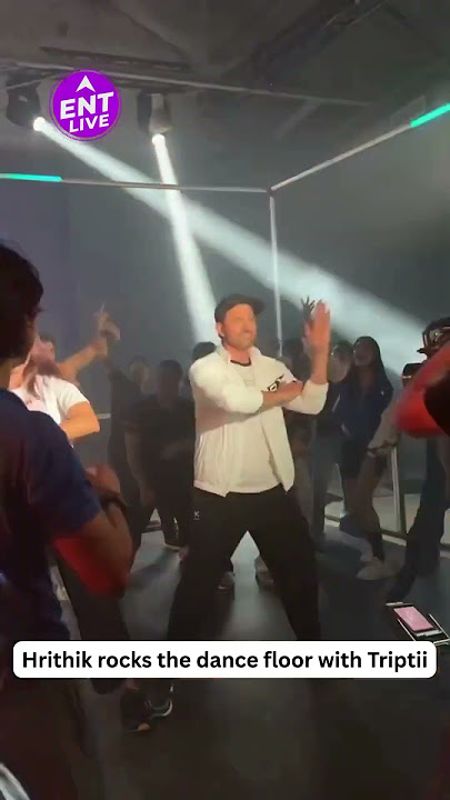 Hrithik Roshan and Triptii Dimri create a sizzling dance chemistry on set