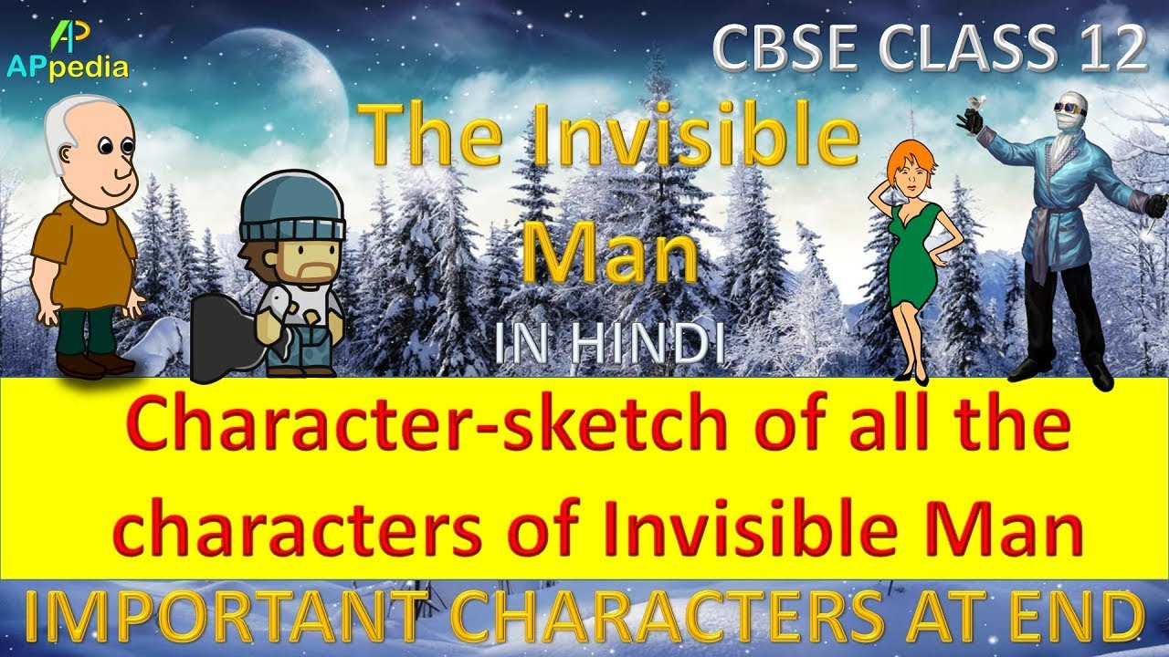 Invisible Man Character sketch questions  YouTube