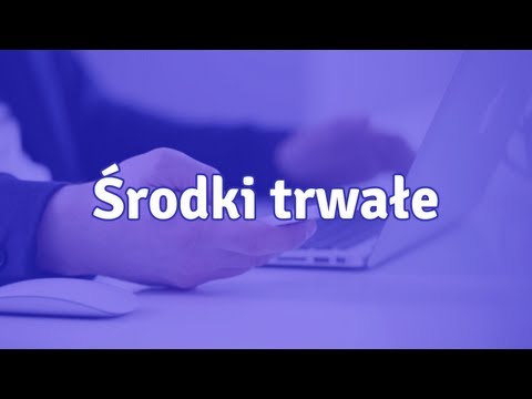 Wideo: Jak Zwiększyć środki Trwałe