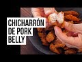 Chicharrón de Cerdo (Pork Belly) — ¡Crujiente por fuera y suave por dentro!