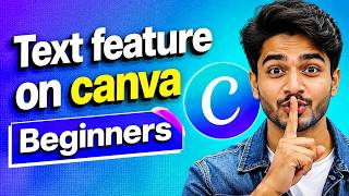 Design Pro banana chahte ho? Kya aapne Canva ka ye 'Hidden' text feature use kiya? 🎨
