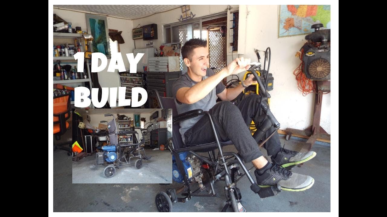 WHEELCHAIR /GO KART YouTube