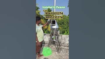 10 kg premium model incinerator installed in North paravoor #music #domesticwaste #incinerator