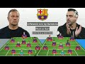 Difference Line Up Barcelona Under Hansi Flick vs Xavi 4-2-3-1 vs 4-3-3 Formations