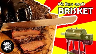 How to Smoke a JUICY BRISKET on the Pit Boss 456D Pellet Grill