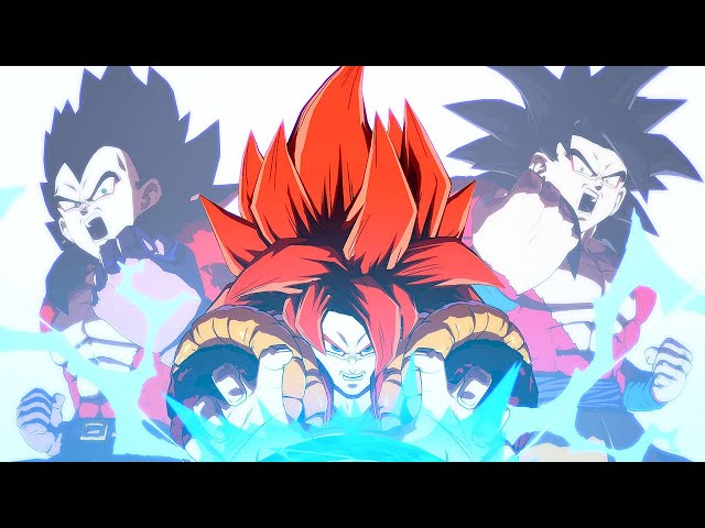 Gogeta SS4 brings his mighty powers to Dragon Ball FighterZ