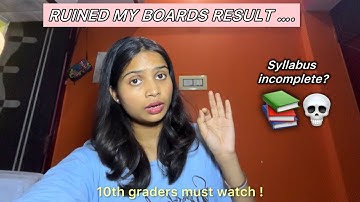 These mistakes ruined my class 10th % 😭 don