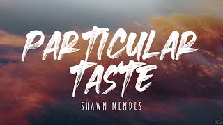 Shawn Mendes - Particular Taste (Lyrics) 1 Hour