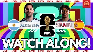 Argentina vs Spain World Cup 26 Final LIVE Watch Along | The Golden Sky