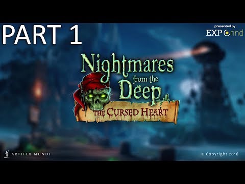 Nightmares from the Deep: The Cursed Heart GAMEPLAY Part 1 - Hidden Object Game Walkthrough PS4