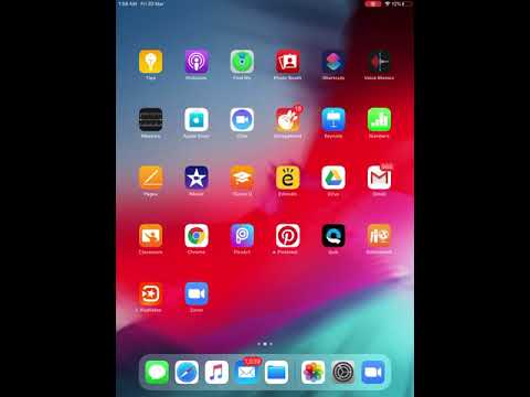 Meeting Recording on IPad | Session Recording using Zoom | Audio Video Recording for Zoom Meeting