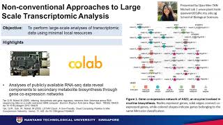 Plant Genomes in a Changing Environment 2020- Lightning Talk by Qiao Wen Tan