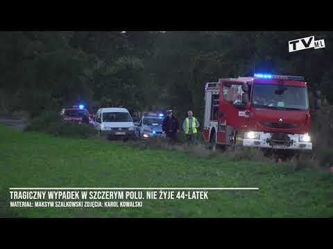 Tragiczny wypadek w szczerym polu. Nie żyje 44-latek