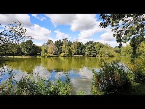 Ancaster Lake Walk, English Countryside 4K