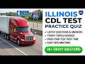 Illinois CDL Test Questions and Answers 2026 CDL Practice Quiz Pass Your IL Exam Fast