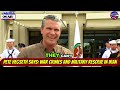Pete Hegseth says: War Crimes and Military Resolve in Iran