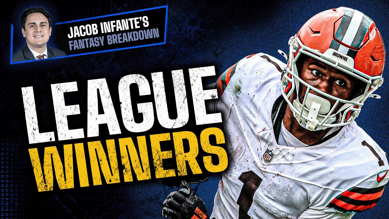 5 Fantasy Football LEAGUE WINNERS to Dominate Your Draft