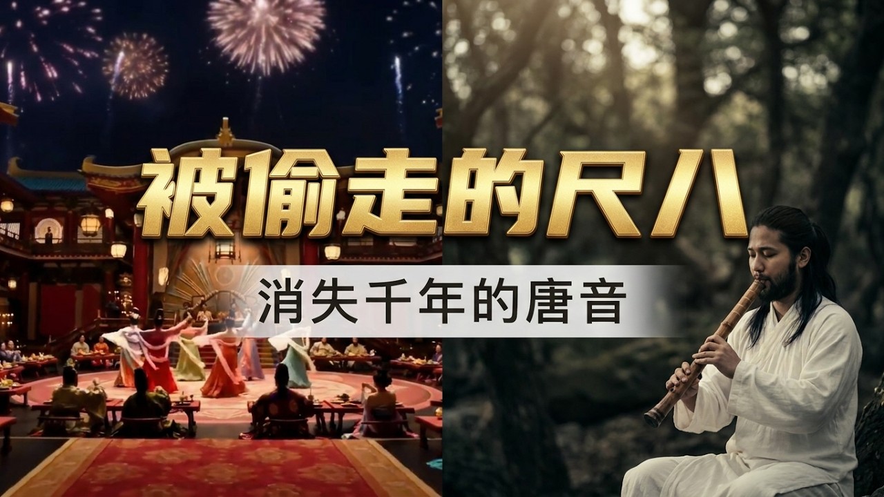 尺八⑦ 作家不明　全長約54cm 被偷走的中国乐器尺八，难度不下竹笛，为何断了传承？ #音乐#乐器#知识