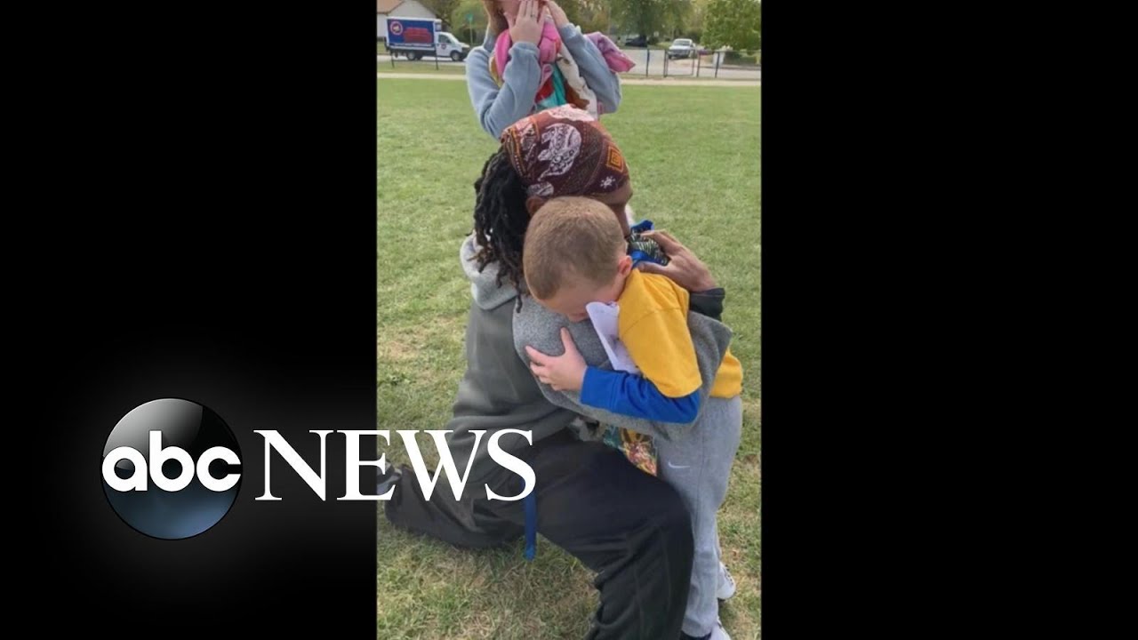 Boy, 6, reads football coach a letter of thanks l ABC News