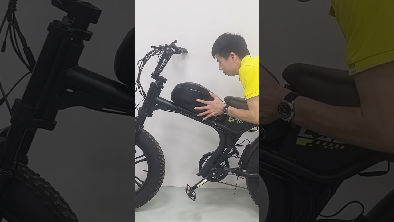 EMOKO C93 Ebike Battery Upgrade: 48V 20Ah Lithium Battery Installation with XT60 Output