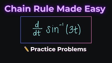 Chain Rule Made Easy: Examples with trig functions