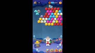 LINE バブル2　STAGE 1445　黄金コニー　アイテムあり　×1.5　Golden Cony　LINE BUBBLE 2