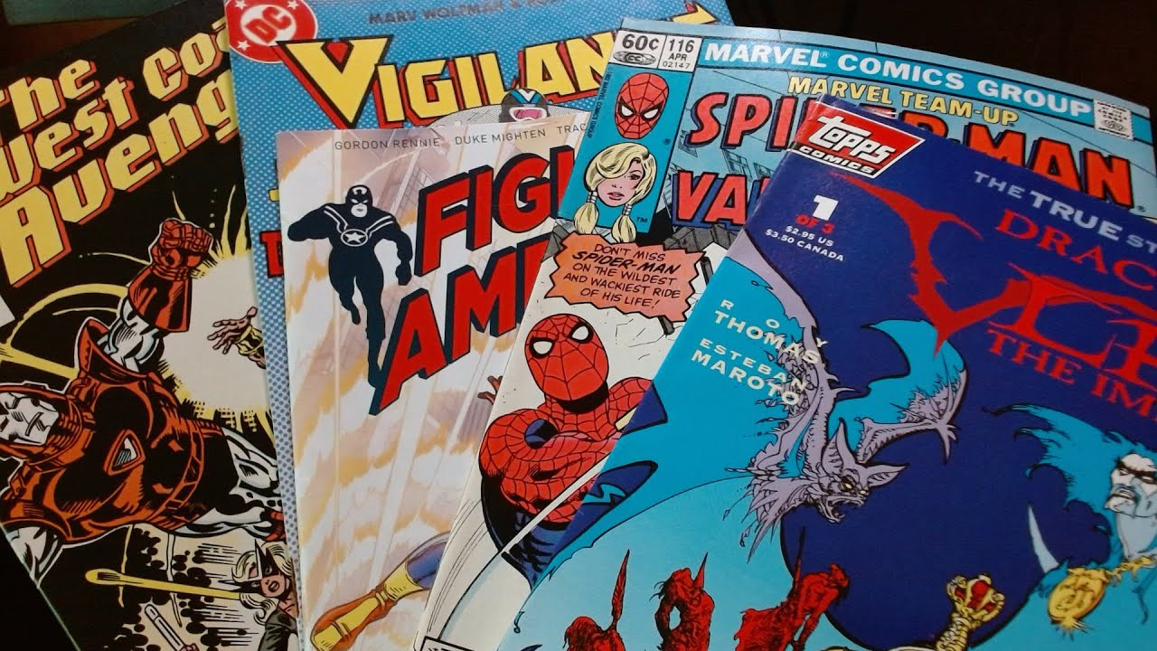 West Coast Avengers! Vlad! Vigilante! Fighting American! Marvel Team-Up!