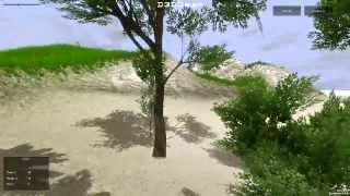 Development log 05 - Falling tree test - Rip Tide project made with Unity 3D