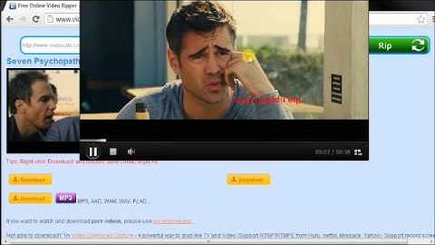 Two modes to free rip Metacafe video with videoripper.me