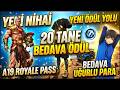 😍 HERKESE BEDAVA ÖDÜL | BEDAVA UĞURLU PARA | A19 ROYALE PASS | YENİ ÖDÜL YOLU YENİ NİHAİ PUBG MOBILE