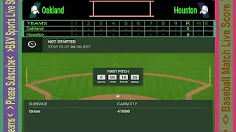 🔴LIVE Score : Houston Astros vs Oakland Athletics | MLB Major League 2024 Live  09/11/24 | thumbnail