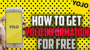 How To Reveal YOLO Information - Reveal Usernames INSTANTLY!