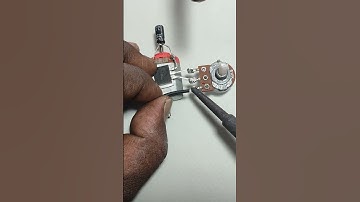 how to make a 🤩☺ dc motor speed controller at home | irf z44n mosfet project #shorts