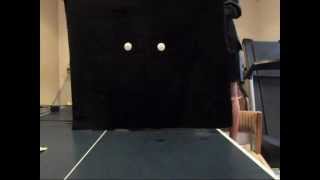 New non-celluloid table tennis ball bounce test