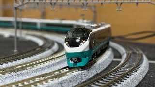 [ASMR風開封]KATO 10-1878 E657系 ＜E653系リバイバルカラー(緑)＞ 10両セットを開封するだけ