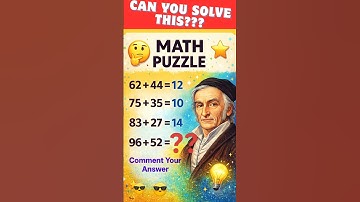 Genius IQ Test 🔥 Hard Math Puzzle | Only Smart People Can Solve This! #shorts