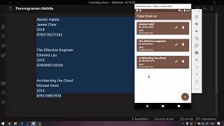 CRUD List Data Flutter SQLite 2022 - Link Github on Desc