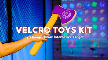 Bring the Fun to Everyone with Champ Throw Velcro Toys! 🏹
