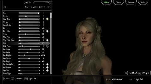 Insanely Modded Skyrim Character Creation and Gameplay