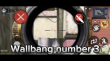 Wallbangs and tricks in CRASH map,subscribe for more codm contents