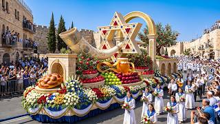 Details ✡️🍎🍯 Rosh Hashanah 5787 in Jerusalem 2026 | A Magical Jewish New Year Celebration | 4K Update